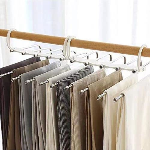 5 in 1 Pant rack shelves ( Pack of 3)