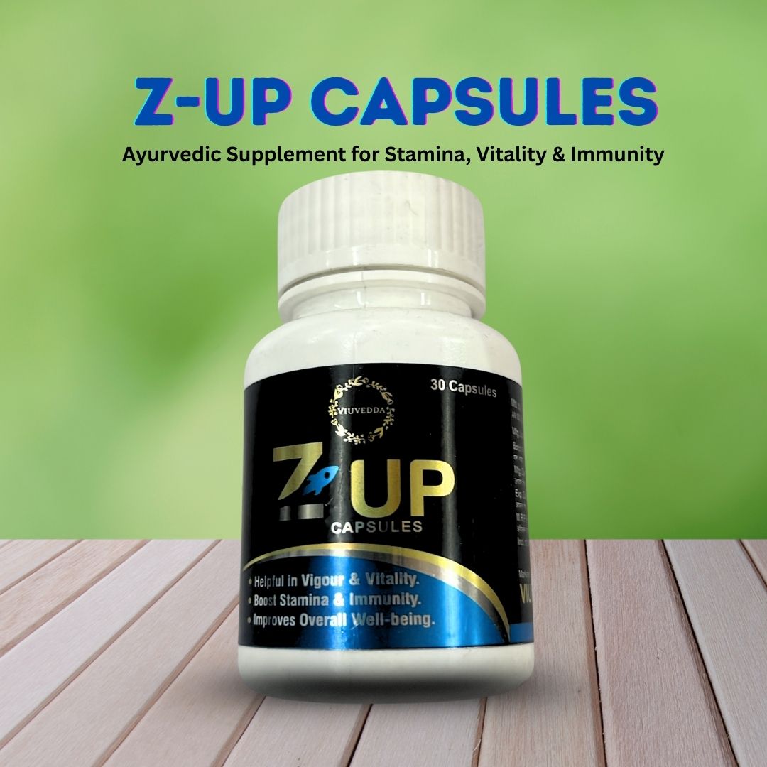 Z-UP Capsules – Ayurvedic Supplement for Stamina, Vitality & Immunity