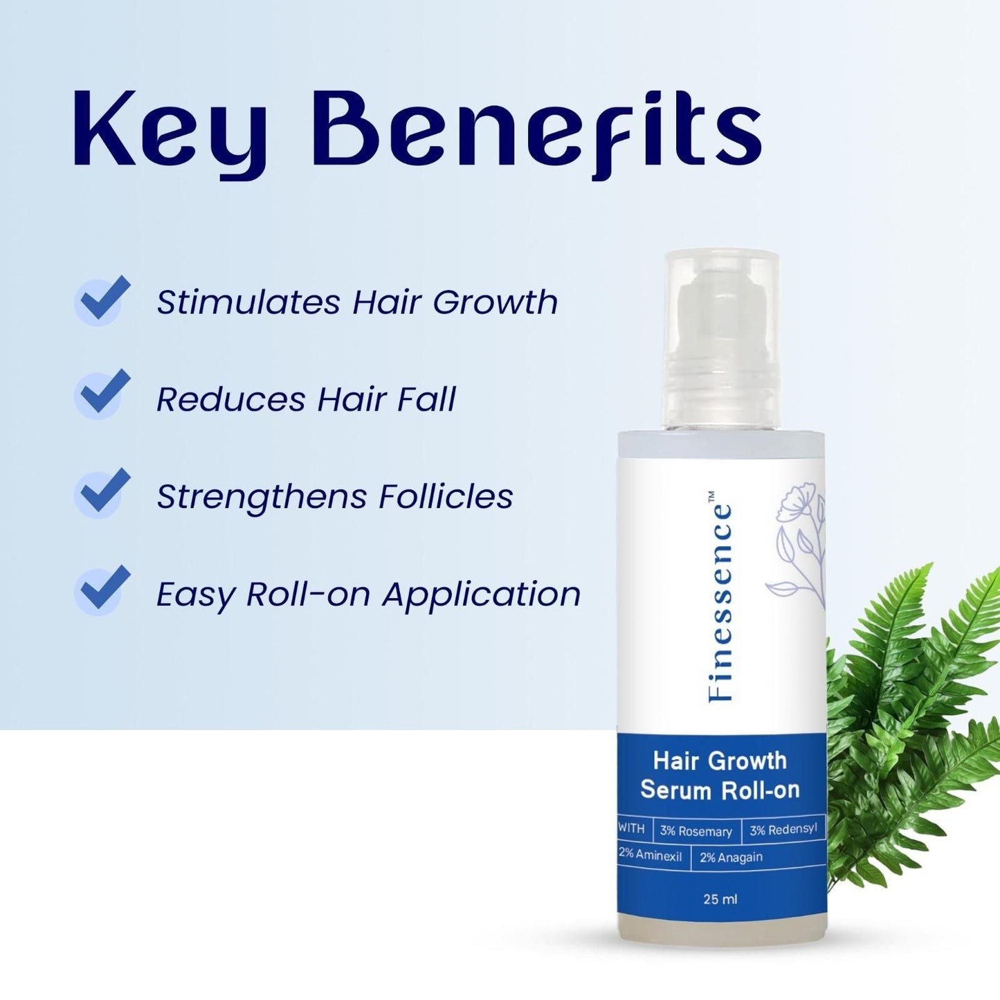 Rosemary Hair Growth Serum (Roll On) 25ml