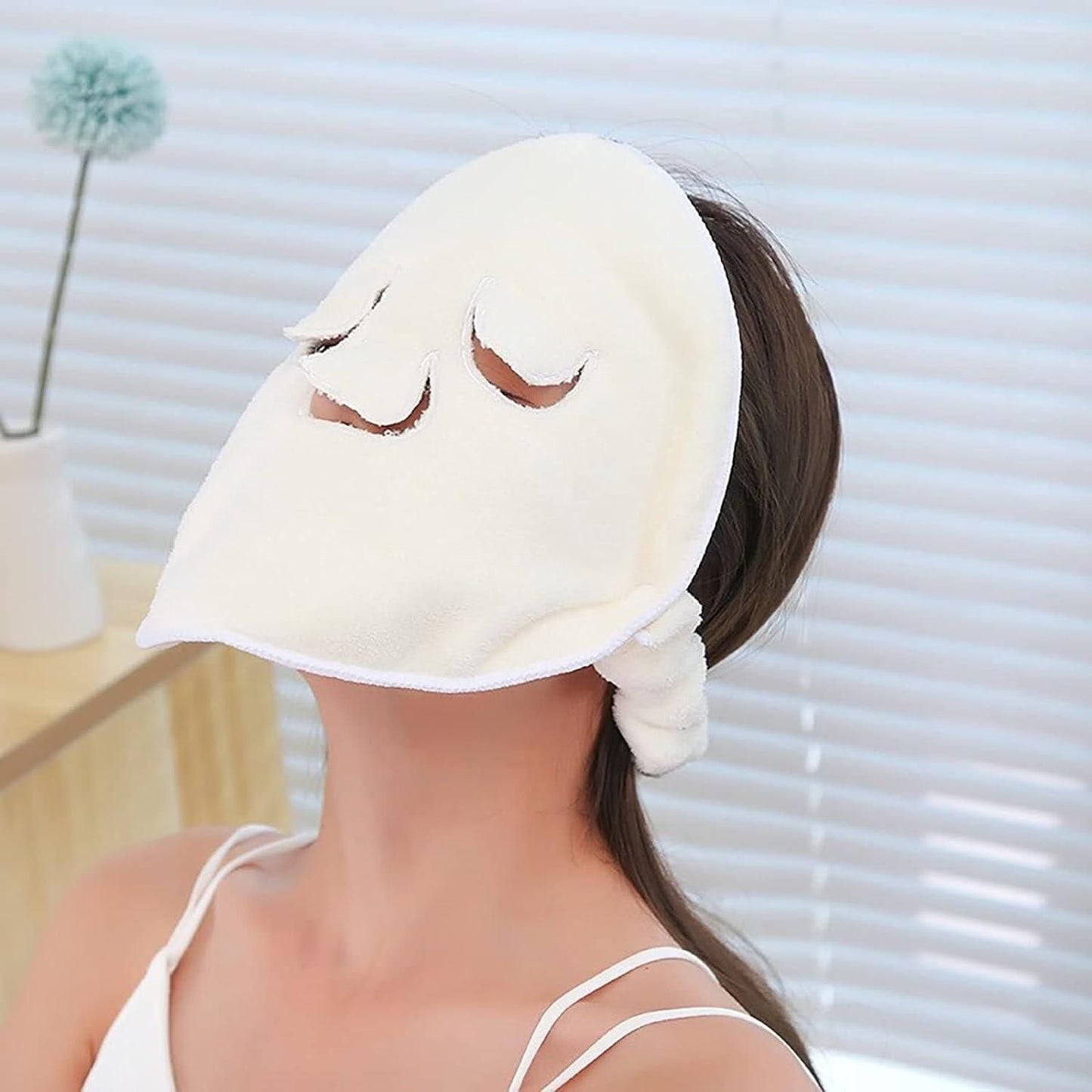 facial hot and cold compress soft mask